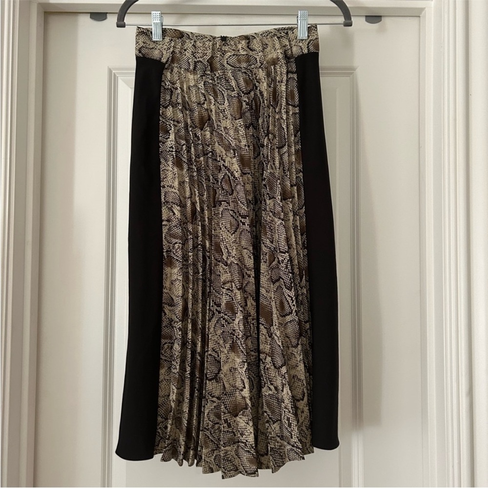 Zara Pleated Midi Skirt